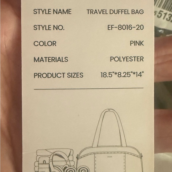 EVERFUN WEEKEND BAG FOR GYM/TRAVEL - Picture 15 of 15